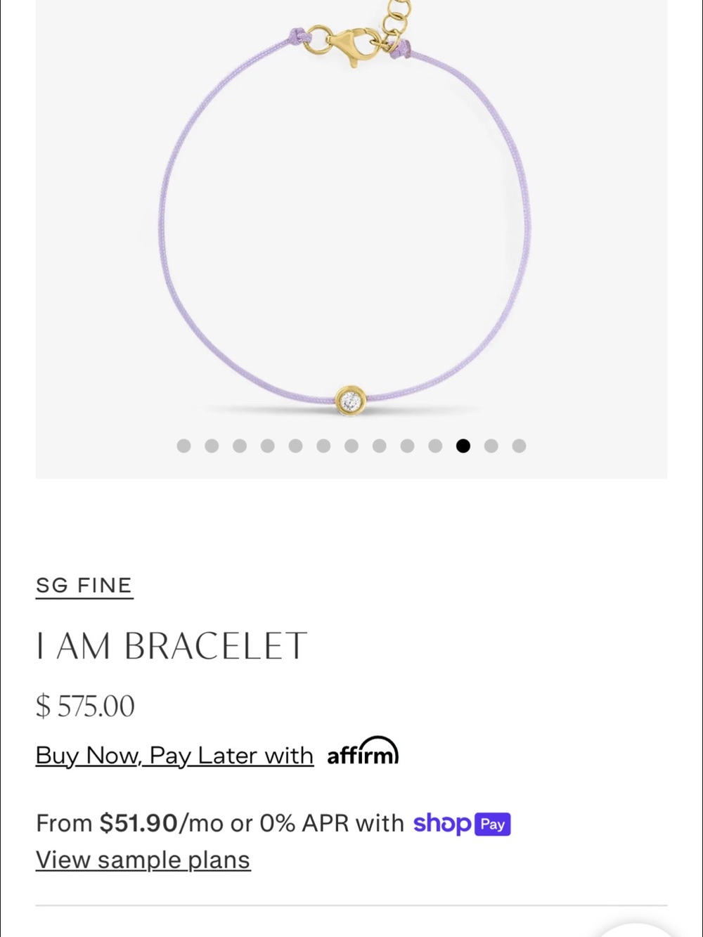 Stephanie Gottlieb I Am Bracelet - Picture 3 of 3